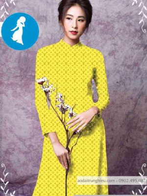 Vải áo dài hoa văn đều kiểu mới AD M7405 25 1589254790 934 vai ao dai vai ao dai dep ad