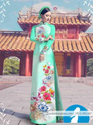 Vải áo dài hoa 3D kiểu mới AD M7314 36 1589255396 17 vai ao dai vai ao dai dep ad