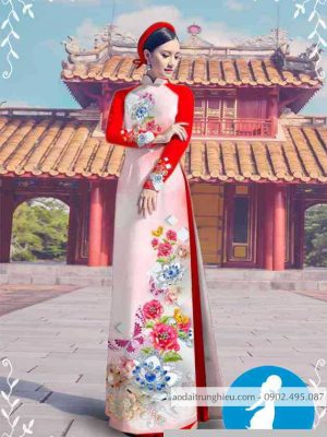 Vải áo dài hoa 3D kiểu mới AD M7314 42 1589255397 760 vai ao dai vai ao dai dep ad