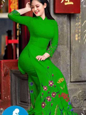 Vải áo dài hoa 3D mới ra AD M7311 32 1589255641 243 vai ao dai vai ao dai dep ad