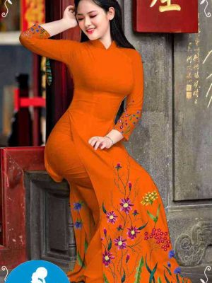 Vải áo dài hoa 3D mới ra AD M7311 33 1589255641 415 vai ao dai vai ao dai dep ad