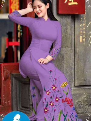 Vải áo dài hoa 3D mới ra AD M7311 38 1589255642 698 vai ao dai vai ao dai dep ad