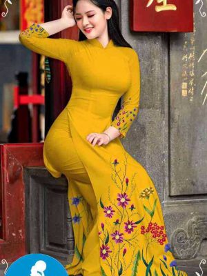 Vải áo dài hoa 3D mới ra AD M7311 39 1589255642 723 vai ao dai vai ao dai dep ad