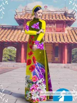 Vải áo dài hoa ly thiết kế 2020 AD M7308 36 1589255875 882 vai ao dai vai ao dai dep ad