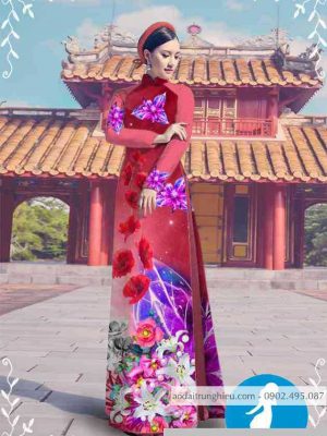 Vải áo dài hoa ly thiết kế 2020 AD M7308 39 1589255876 166 vai ao dai vai ao dai dep ad