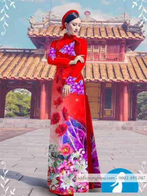 Vải áo dài hoa ly thiết kế 2020 AD M7308 40 1589255876 407 vai ao dai vai ao dai dep ad