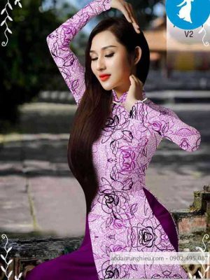 Vải áo dài hoa văn mới ra AD 10383 26 1589256108 308 vai ao dai vai ao dai dep ad