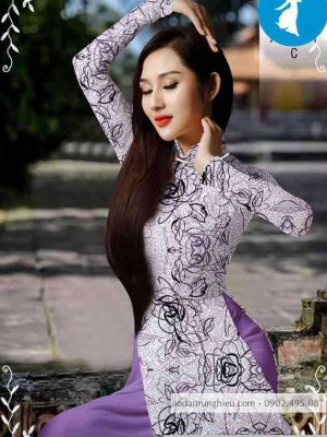 Vải áo dài hoa văn mới ra AD 10383 23 1589256108 486 vai ao dai vai ao dai dep ad