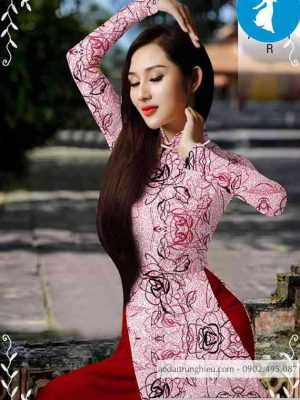 Vải áo dài hoa văn mới ra AD 10383 34 1589256109 578 vai ao dai vai ao dai dep ad