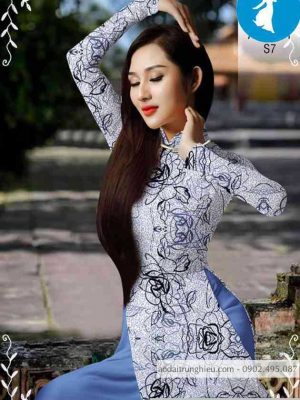 Vải áo dài hoa văn mới ra AD 10383 33 1589256109 625 vai ao dai vai ao dai dep ad