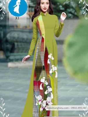 Vải áo dài hoa 3D thiết kế 2020 AD 10465 24 1589256240 140 vai ao dai vai ao dai dep ad