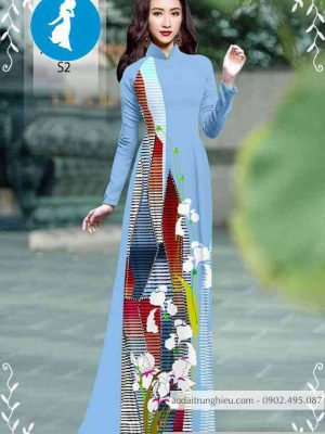 Vải áo dài hoa 3D thiết kế 2020 AD 10465 21 1589256240 838 vai ao dai vai ao dai dep ad