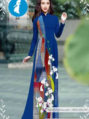 Vải áo dài hoa 3D thiết kế 2020 AD 10465 29 1589256241 295 vai ao dai vai ao dai dep ad