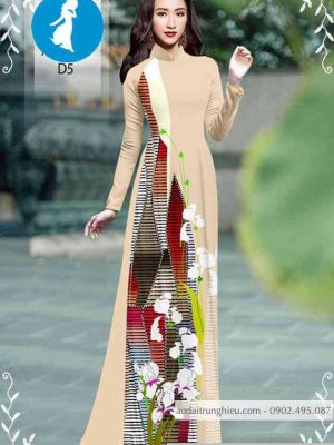 Vải áo dài hoa 3D thiết kế 2020 AD 10465 27 1589256241 365 vai ao dai vai ao dai dep ad