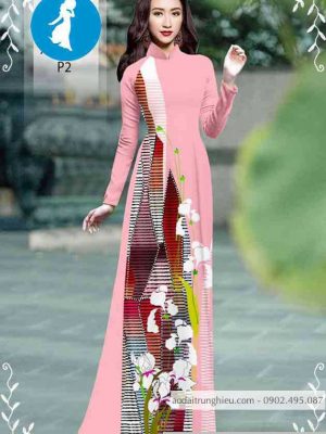 Vải áo dài hoa 3D thiết kế 2020 AD 10465 28 1589256241 627 vai ao dai vai ao dai dep ad
