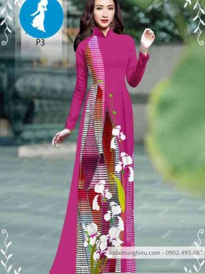 Vải áo dài hoa 3D thiết kế 2020 AD 10465 30 1589256241 79 vai ao dai vai ao dai dep ad
