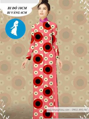 Vải áo dài hoa chấm bi kiểu mới AD T7107 18 1589256588 30 vai ao dai vai ao dai dep ad