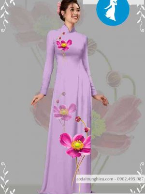 Vải áo dài hoa 3D mới ra AD T7105 29 1589256711 545 vai ao dai vai ao dai dep ad
