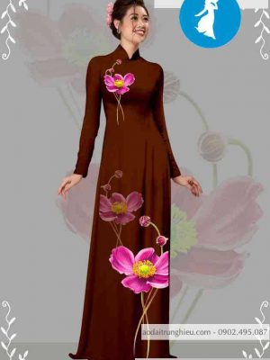 Vải áo dài hoa 3D mới ra AD T7105 30 1589256711 562 vai ao dai vai ao dai dep ad