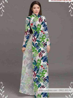 Vải áo dài hoa đều kiểu mới AD T7444 19 1589338885 60 vai ao dai vai ao dai dep ad