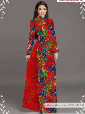 Vải áo dài hoa đều kiểu mới AD T7444 20 1589338885 624 vai ao dai vai ao dai dep ad