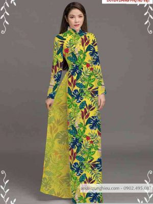 Vải áo dài hoa đều kiểu mới AD T7444 21 1589338885 880 vai ao dai vai ao dai dep ad