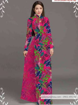 Vải áo dài hoa đều kiểu mới AD T7444 27 1589338886 589 vai ao dai vai ao dai dep ad