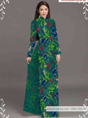 Vải áo dài hoa đều kiểu mới AD T7444 26 1589338886 606 vai ao dai vai ao dai dep ad