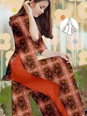 Vải áo dài hoa đều mới ra AD T7110 15 1589340203 549 vai ao dai vai ao dai dep ad