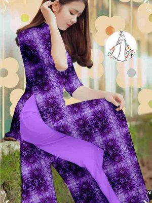 Vải áo dài hoa đều mới ra AD T7110 11 1589340203 762 vai ao dai vai ao dai dep ad