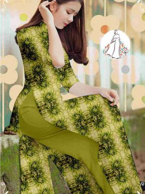 Vải áo dài hoa đều mới ra AD T7110 13 1589340203 848 vai ao dai vai ao dai dep ad