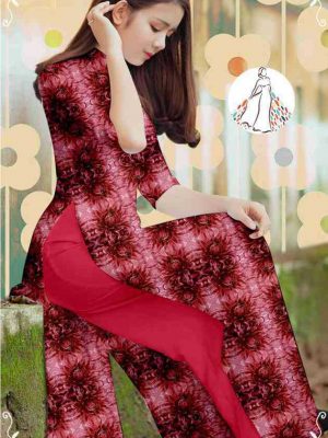 Vải áo dài hoa đều mới ra AD T7110 16 1589340203 869 vai ao dai vai ao dai dep ad