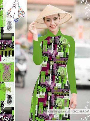 Vải áo dài hoa văn thiết kế 2020 AD 8023 23 1589340443 351 vai ao dai vai ao dai dep ad