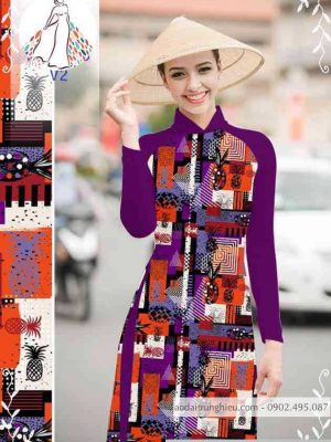 Vải áo dài hoa văn thiết kế 2020 AD 8023 28 1589340444 164 vai ao dai vai ao dai dep ad