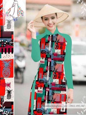 Vải áo dài hoa văn thiết kế 2020 AD 8023 29 1589340444 185 vai ao dai vai ao dai dep ad