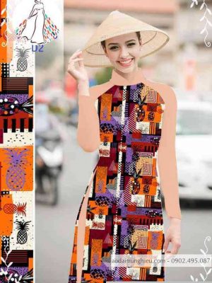 Vải áo dài hoa văn thiết kế 2020 AD 8023 26 1589340444 537 vai ao dai vai ao dai dep ad