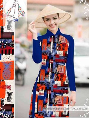 Vải áo dài hoa văn thiết kế 2020 AD 8023 31 1589340445 857 vai ao dai vai ao dai dep ad
