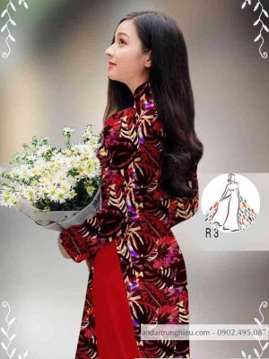 Vải áo dài hoa đều mới ra AD 14403 23 1589422892 423 vai ao dai vai ao dai dep ad