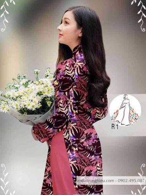 Vải áo dài hoa đều mới ra AD 14403 28 1589422894 34 vai ao dai vai ao dai dep ad