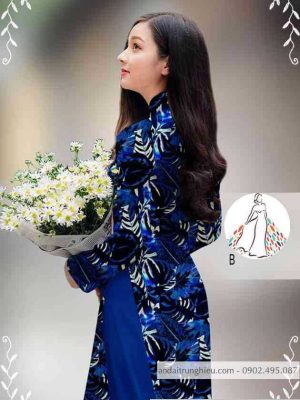Vải áo dài hoa đều mới ra AD 14403 31 1589422894 50 vai ao dai vai ao dai dep ad