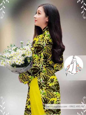 Vải áo dài hoa đều mới ra AD 14403 34 1589422895 849 vai ao dai vai ao dai dep ad