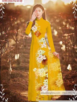 Vải áo dài hoa sen mới ra AD C2863 37 1589423126 769 vai ao dai vai ao dai dep ad