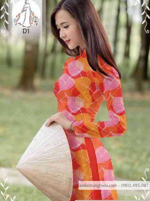 Vải áo dài hình lá thiết kế 2020 AD 10462 22 1589423503 724 vai ao dai vai ao dai dep ad