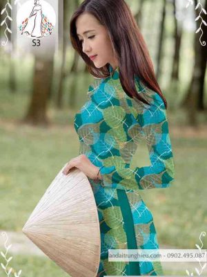 Vải áo dài hình lá thiết kế 2020 AD 10462 32 1589423504 241 vai ao dai vai ao dai dep ad