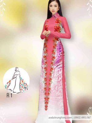 Vải áo dài hoa dọc thân 2 bên thiết kế 2020 AD 14418 29 1589424084 788 vai ao dai vai ao dai dep ad