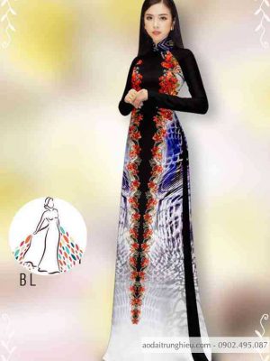 Vải áo dài hoa dọc thân 2 bên thiết kế 2020 AD 14418 34 1589424085 243 vai ao dai vai ao dai dep ad