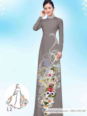 Vải áo dài hoa 3D kiểu mới AD 14419 33 1589424218 345 vai ao dai vai ao dai dep ad