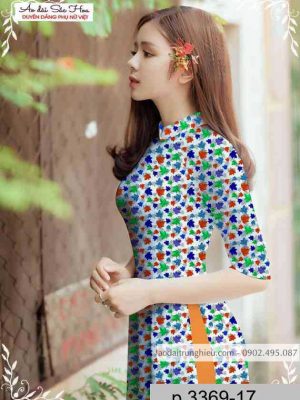 Vải áo dài hoa đều thiết kế 2020 AD P3369 40 1589514073 173 vai ao dai vai ao dai dep ad