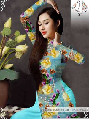 Vải áo dài hoa đều thiết kế 2020 AD 10405 24 1589514551 716 vai ao dai vai ao dai dep ad
