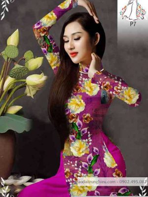 Vải áo dài hoa đều thiết kế 2020 AD 10405 29 1589514552 615 vai ao dai vai ao dai dep ad